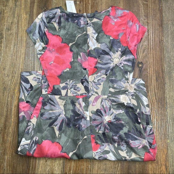 ✴️ New ~ Banana Republic Mad Men Begonia Cocktail Dress Size 2 - Picture 10 of 16